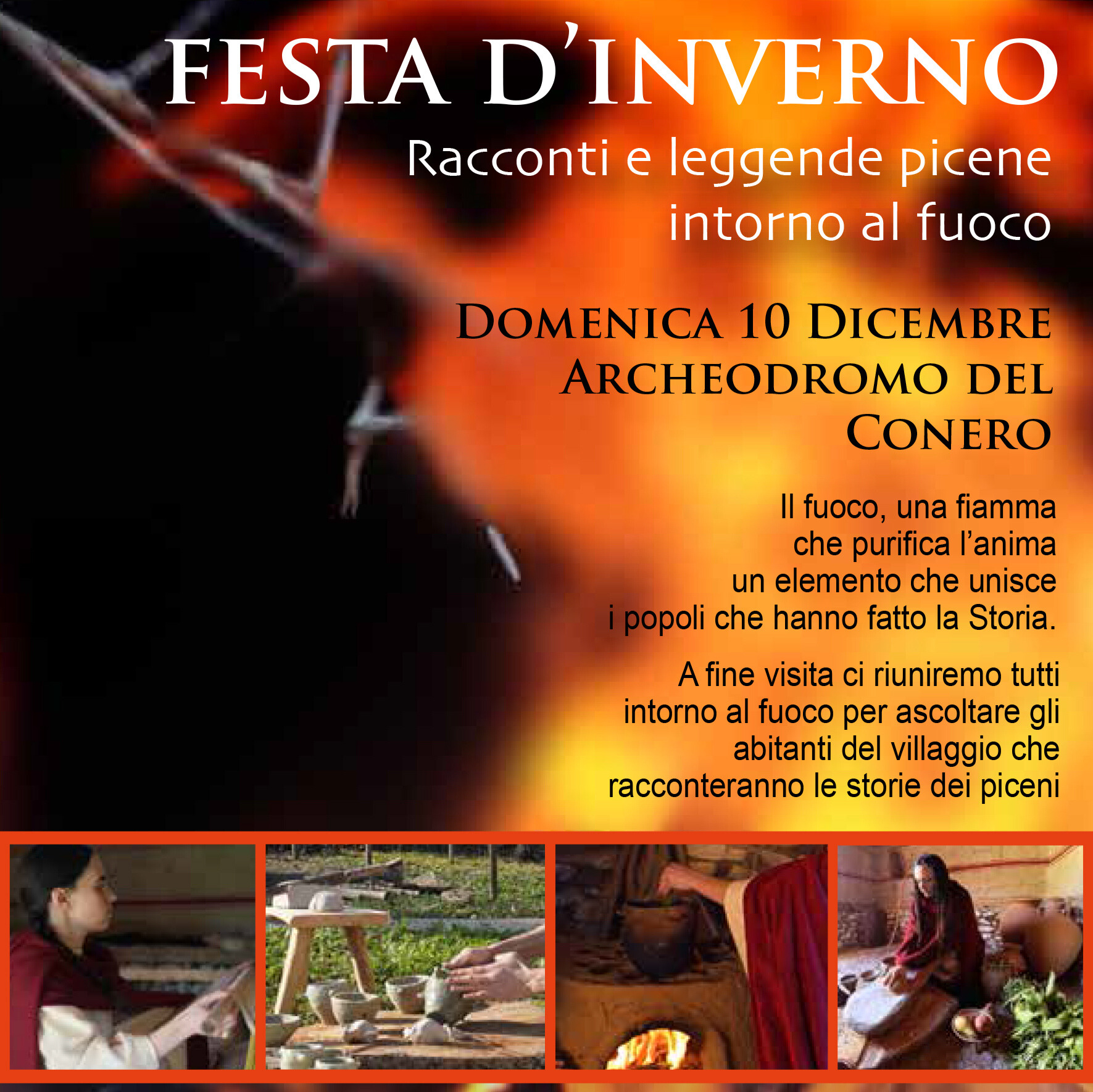 Festa d'Inverno all'Archeodromo del Conero - Domenica 10 Dicembre