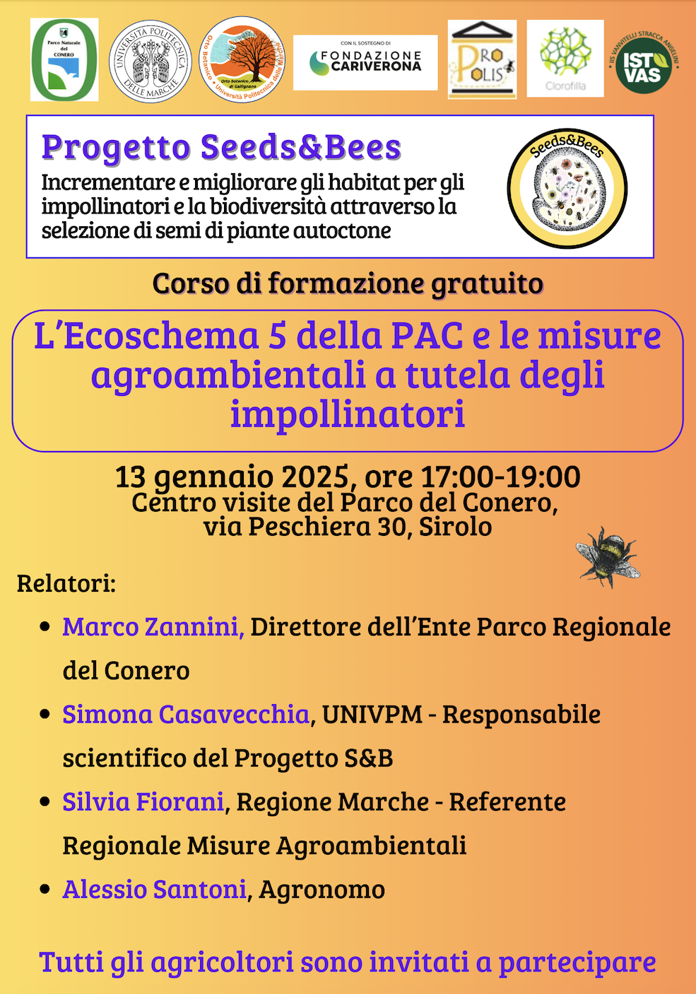Le misure agroalimentari a tutela degli impollinatori
