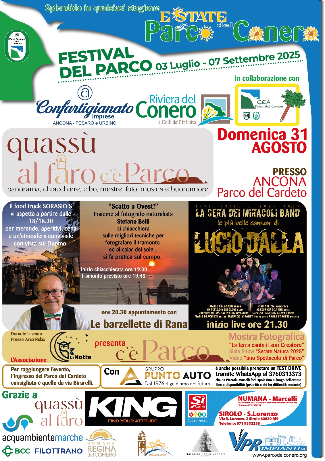 Al Parco del Cardeto si chiude il Festival del Parco 2025
