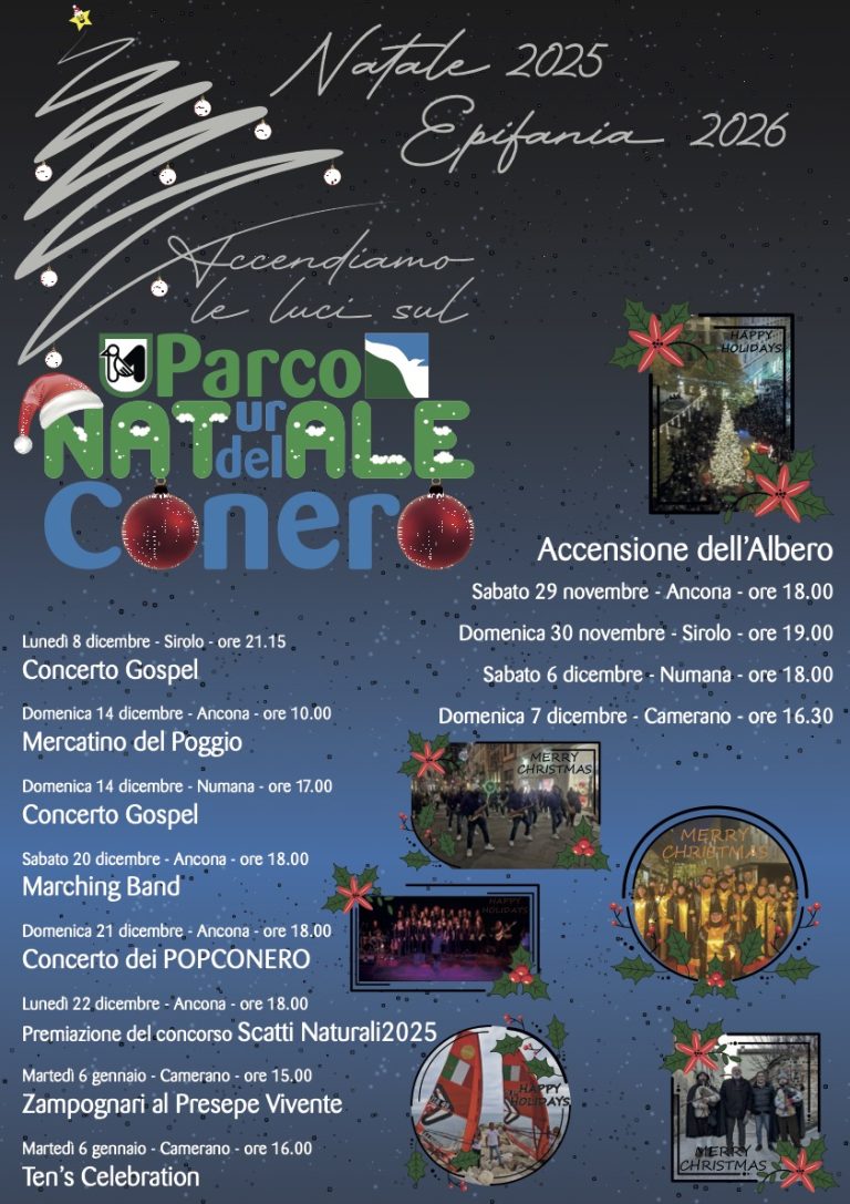 Al via gli eventi di Parco Natale 2025