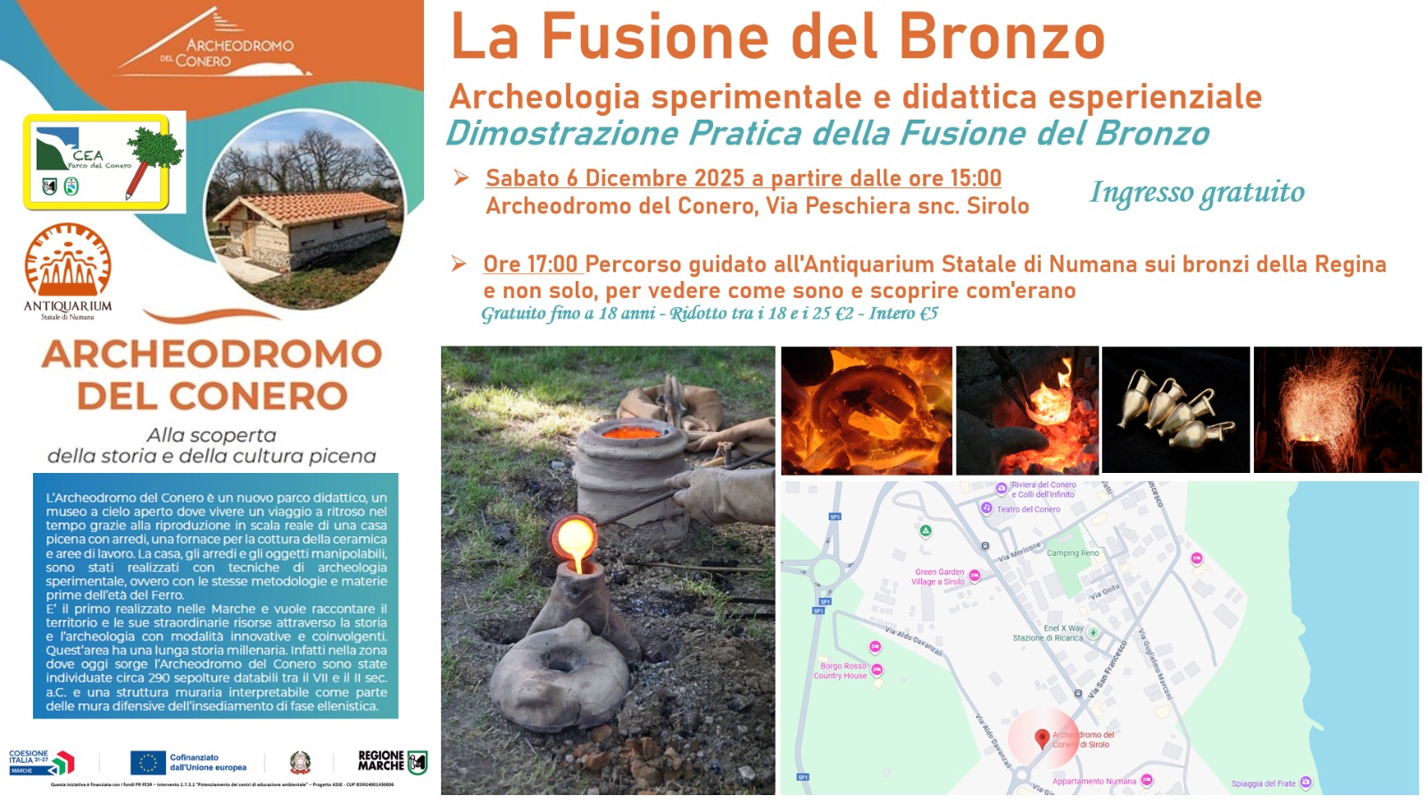“La Fusione del Bronzo” – Archeologia didattica e didattica esperienziale